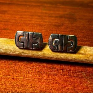 Vintage Bulgari Cuff Links (Sterling Silver)